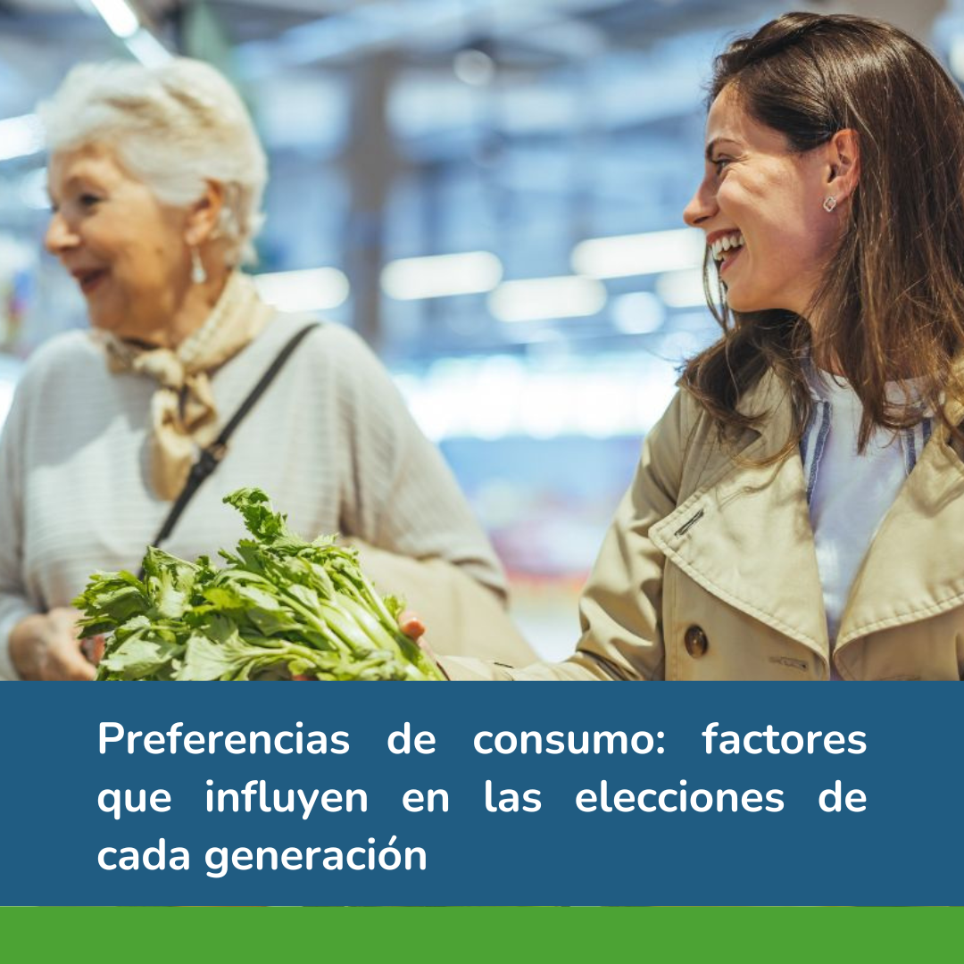 Preferencias de consumo factores que influyen en las elecciones de cada generación